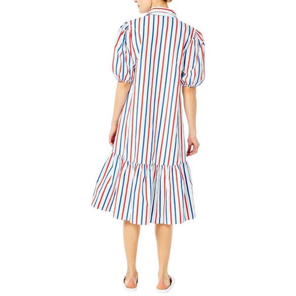 NWT Addison Bay Isle Dress in White Multi - Picture 2 of 10